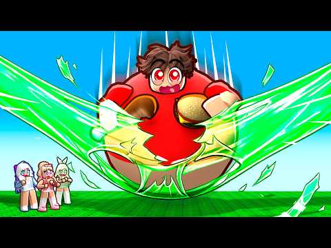 YouTube thumbnail for Roblox Get Fat to Break Tape gameplay
